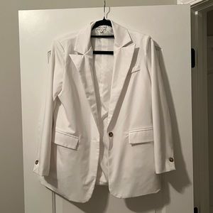 She+Sky (VICI dolls brand) White Oversized Blazer (size XS)